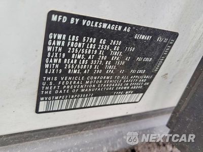 Zdjęcie 12 z 12 samochodu: 2022 VOLKSWAGEN ID.4 PRO S VIN:WVGTMPE21NP035872 - miniatura