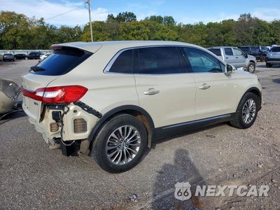 Trzecie zdjęcie samochodu z tyłu: 2016 LINCOLN MKX SELECT VIN:2LMTJ6KR3GBL75219 - miniatura