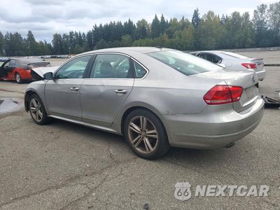 Drugie zdjęcie samochodu z przodu: 2013 VOLKSWAGEN PASSAT SEL VIN:1VWCN7A33DC065118 - miniatura