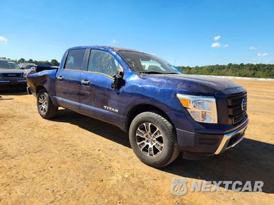 Czwarte zdjęcie samochodu z boku: 2022 NISSAN TITAN S VIN:1N6AA1EE4NN105109 - miniatura