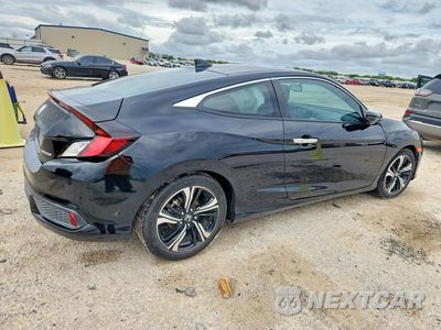 Trzecie zdjęcie samochodu z tyłu: 2018 HONDA CIVIC TOURING VIN:2HGFC3B90JH354825 - miniatura
