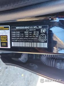 Zdjęcie 12 z 12 samochodu: 2016 MERCEDES-BENZ C 450 4MATIC AMG VIN:55SWF6EB7GU175460 - miniatura