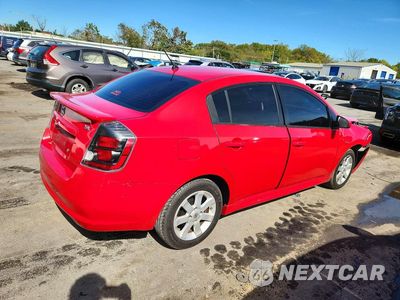 Trzecie zdjęcie samochodu z tyłu: 2012 NISSAN SENTRA 2.0 VIN:3N1AB6AP9CL676499 - miniatura