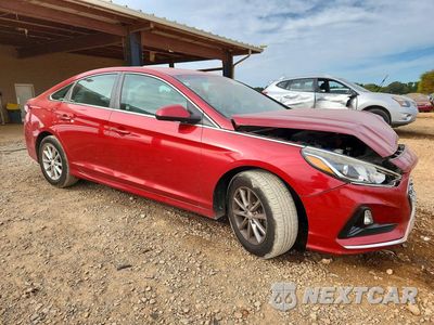 Czwarte zdjęcie samochodu z boku: 2019 HYUNDAI SONATA SE VIN:5NPE24AFXKH729588 - miniatura