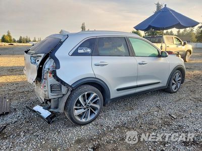 Trzecie zdjęcie samochodu z tyłu: 2017 KIA NIRO EX TOURING VIN:KNDCE3LC8H5078790 - miniatura