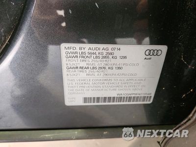 Zdjęcie 13 z 13 samochodu: 2015 AUDI SQ5 PREMIUM PLUS VIN:WA1CGAFP9FA019548 - miniatura