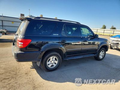Trzecie zdjęcie samochodu z tyłu: 2002 TOYOTA SEQUOIA LIMITED VIN:5TDZT38A82S129892 - miniatura