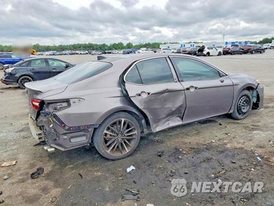 Trzecie zdjęcie samochodu z tyłu: 2019 TOYOTA CAMRY XSE VIN:4T1B61HK1KU740893 - miniatura