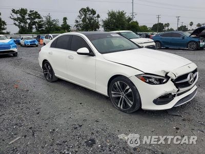 Czwarte zdjęcie samochodu z boku: 2022 MERCEDES-BENZ C 300 VIN:W1KAF4GB6NR046166 - miniatura