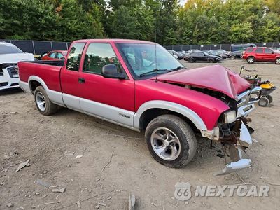 Czwarte zdjęcie samochodu z boku: 1995 CHEVROLET S TRUCK S10 VIN:1GCCS19Z4SK125573 - miniatura