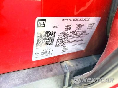 Zdjęcie 13 z 13 samochodu: 2022 CHEVROLET TAHOE K1500 LT VIN:1GNSKNKD9NR336451 - miniatura