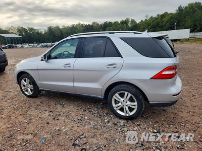 Drugie zdjęcie samochodu z przodu: 2014 MERCEDES-BENZ ML 350 VIN:4JGDA5JB7EA340187 - miniatura