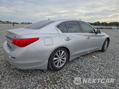 Trzecie zdjęcie samochodu z tyłu: 2017 INFINITI Q50 3.0T PREMIUM VIN:JN1EV7AP5HM733924 - miniatura