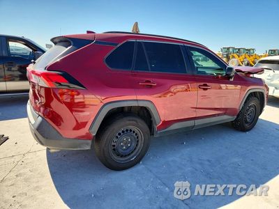 Trzecie zdjęcie samochodu z tyłu: 2021 TOYOTA RAV4 LE VIN:2T3H1RFV1MC089961 - miniatura