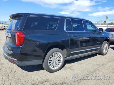 Trzecie zdjęcie samochodu z tyłu: 2023 GMC YUKON XL C1500 SLT VIN:1GKS1GKT7PR158092 - miniatura