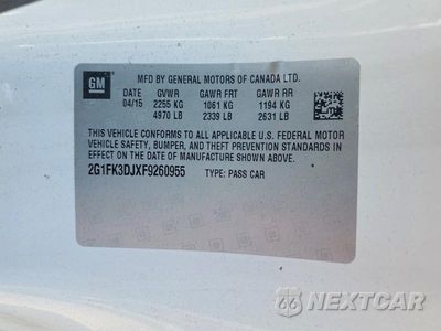 Zdjęcie 13 z 13 samochodu: 2015 CHEVROLET CAMARO 2SS VIN:2G1FK3DJXF9260955 - miniatura