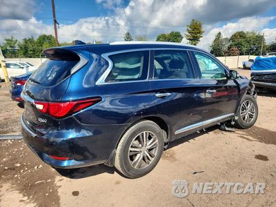 Trzecie zdjęcie samochodu z tyłu: 2016 INFINITI QX60 BASE VIN:5N1AL0MM5GC523267 - miniatura