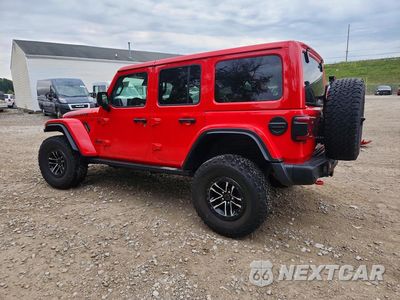 Drugie zdjęcie samochodu z przodu: 2024 JEEP WRANGLER RUBICON VIN:1C4RJXFG2RW180531 - miniatura