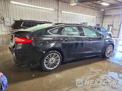 Trzecie zdjęcie samochodu z tyłu: 2014 FORD FUSION SE VIN:3FA6P0H91ER317789 - miniatura
