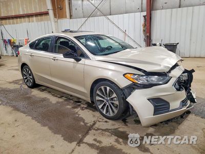 Czwarte zdjęcie samochodu z boku: 2019 FORD FUSION SE VIN:3FA6P0T9XKR271401 - miniatura