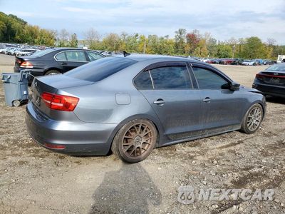 Trzecie zdjęcie samochodu z tyłu: 2015 VOLKSWAGEN JETTA BASE VIN:3VW1K7AJ0FM274512 - miniatura
