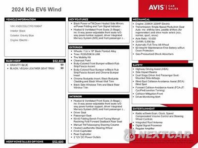 Zdjęcie 12 z 13 samochodu: 2024 KIA EV6 WIND VIN:KNDC3DLC7R5199047 - miniatura