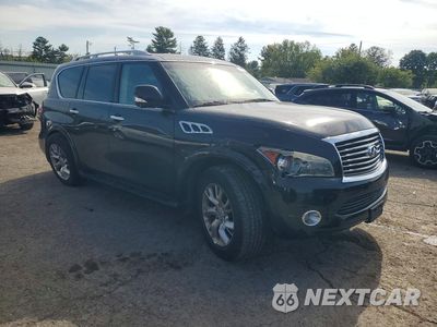 Czwarte zdjęcie samochodu z boku: 2012 INFINITI QX56 BASE VIN:JN8AZ2NCXC9317278 - miniatura