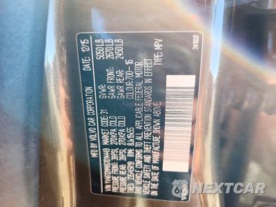 Zdjęcie 12 z 12 samochodu: 2016 VOLVO V60 CROSS COUNTRY PLATINUM VIN:YV4612HMXG1014449 - miniatura