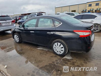 Drugie zdjęcie samochodu z przodu: 2013 NISSAN SENTRA S VIN:3N1AB7AP4DL710985 - miniatura