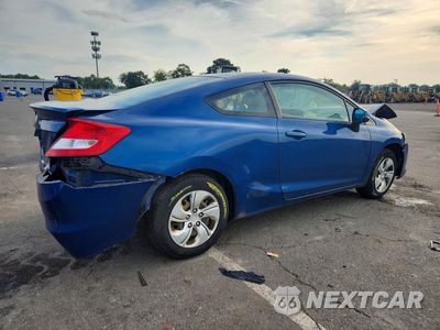 Trzecie zdjęcie samochodu z tyłu: 2013 HONDA CIVIC LX VIN:2HGFG3B52DH526763 - miniatura