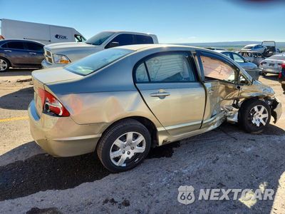 Trzecie zdjęcie samochodu z tyłu: 2008 HONDA CIVIC LX VIN:1HGFA16538L072810 - miniatura