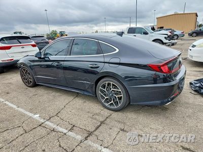 Drugie zdjęcie samochodu z przodu: 2021 HYUNDAI SONATA N LINE VIN:5NPEK4JC5MH126959 - miniatura
