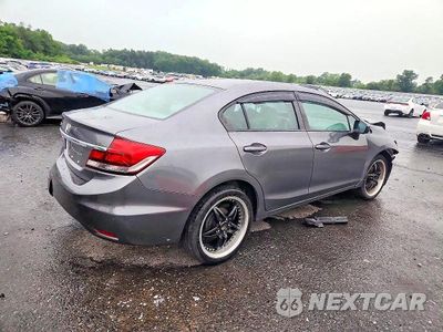 Trzecie zdjęcie samochodu z tyłu: 2014 HONDA CIVIC LX VIN:2HGFB2F5XEH515921 - miniatura