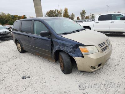 Czwarte zdjęcie samochodu z boku: 2008 DODGE GRAND CARAVAN SE VIN:1D8HN44H78B173642 - miniatura