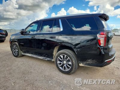 Drugie zdjęcie samochodu z przodu: 2022 CHEVROLET TAHOE C1500 LT VIN:1GNSCNKD7NR331729 - miniatura