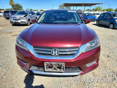 Piąte zdjęcie samochodu w środku: 2014 HONDA ACCORD LX VIN:1HGCR2F30EA234142 - miniatura