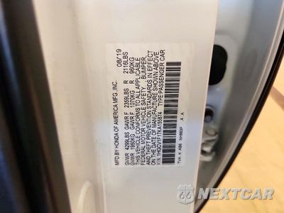 Zdjęcie 12 z 12 samochodu: 2019 HONDA ACCORD LX VIN:1HGCV1F17KA155874 - miniatura