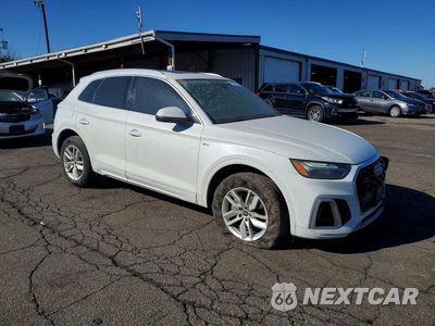 Czwarte zdjęcie samochodu z boku: 2022 AUDI Q5 PREMIUM 45 VIN:WA1GAAFY2N2072791 - miniatura