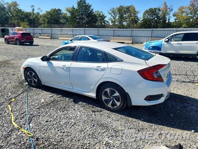 Drugie zdjęcie samochodu z przodu: 2020 HONDA CIVIC LX VIN:2HGFC2F6XLH568816 - miniatura