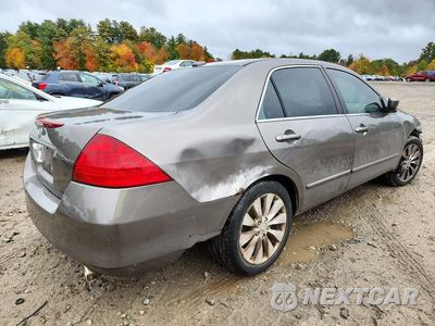 Trzecie zdjęcie samochodu z tyłu: 2007 HONDA ACCORD EX VIN:1HGCM66537A094131 - miniatura