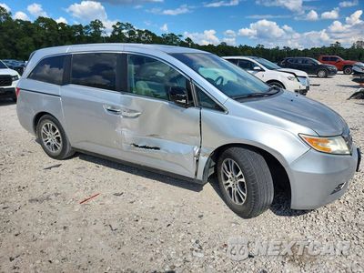 Czwarte zdjęcie samochodu z boku: 2012 HONDA ODYSSEY EXL VIN:5FNRL5H67CB055989 - miniatura