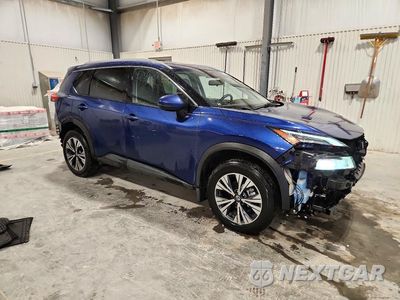 Czwarte zdjęcie samochodu z boku: 2021 NISSAN ROGUE SV VIN:JN8AT3BB4MW233155 - miniatura