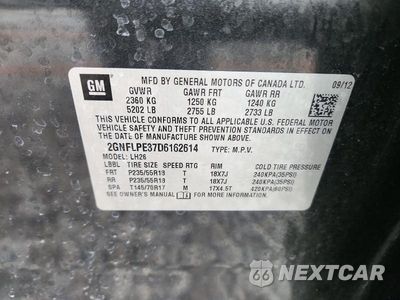 Zdjęcie 13 z 13 samochodu: 2013 CHEVROLET EQUINOX LT VIN:2GNFLPE37D6162614 - miniatura