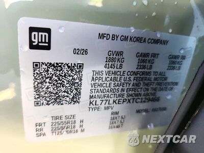 Zdjęcie 13 z 13 samochodu: 2026 CHEVROLET TRAX ACTIV VIN:KL77LKEPXTC129466 - miniatura
