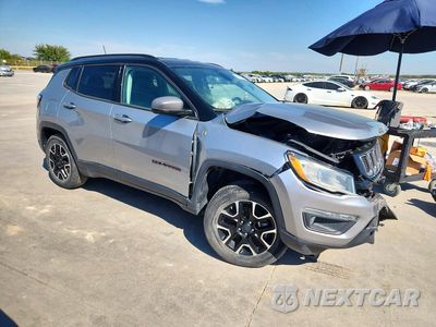 Czwarte zdjęcie samochodu z boku: 2020 JEEP COMPASS TRAILHAWK VIN:3C4NJDDB0LT207825 - miniatura