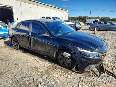 Czwarte zdjęcie samochodu z boku: 2023 HYUNDAI ELANTRA SEL VIN:KMHLM4AG0PU404211 - miniatura