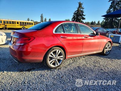 Trzecie zdjęcie samochodu z tyłu: 2018 MERCEDES-BENZ C 300 4MATIC VIN:55SWF4KB4JU271787 - miniatura