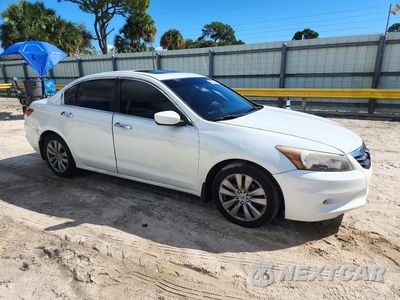 Czwarte zdjęcie samochodu z boku: 2012 HONDA ACCORD EXL VIN:1HGCP3F88CA036591 - miniatura
