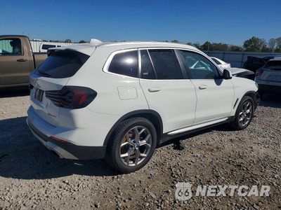 Trzecie zdjęcie samochodu z tyłu: 2023 BMW X3 XDRIVE30I VIN:5UX53DP08P9P09841 - miniatura