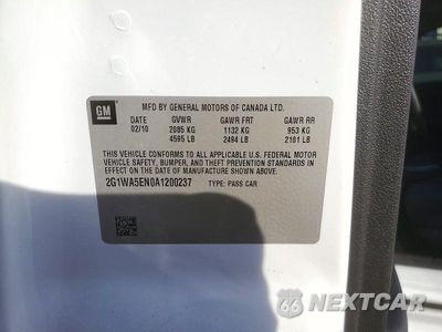 Zdjęcie 12 z 12 samochodu: 2010 CHEVROLET IMPALA LS VIN:2G1WA5EN0A1200237 - miniatura